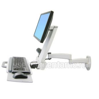 Кронштейн Ergotron 45-230-216, 200 Series Combo Arm, белый