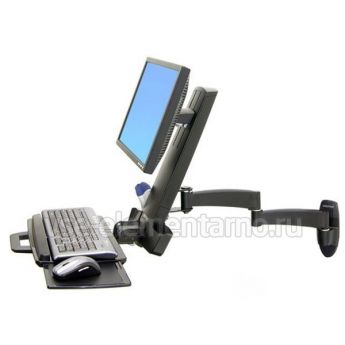 Кронштейн Ergotron 45-230-200, 200 Series Combo Arm, черный