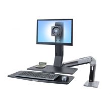 Рабочее место Ergotron 24-317-026, WorkFit-A Single LD with Worksurface