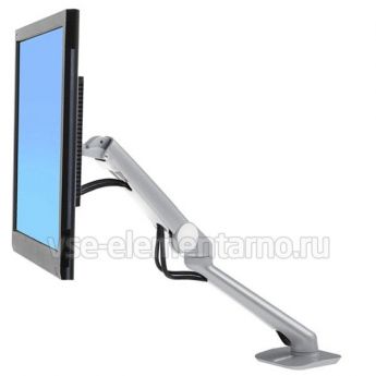Кронштейн Ergotron 45-436-231, MX Mini Desk Mount LCD Arm, серебристый