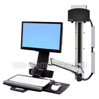 Рабочее место Ergotron 45-273-026, Style View Sit-Stand Combo System