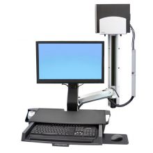 Рабочее место Ergotron 45-270-026, Style View Sit-Stand Combo System with Worksurface