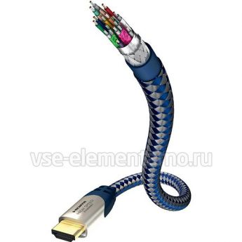Кабель HDMI-HDMI Inakustik Premium (0,75 м), 00423007