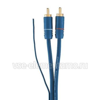 Кабель аудио 2RCA - 2RCA DAXX R44-11 (1,1 м)