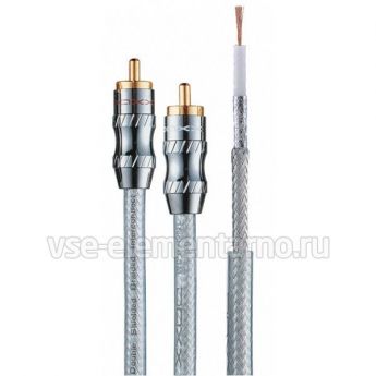 Кабель аудио 2RCA - 2RCA DAXX R55-11 (1,1 м)