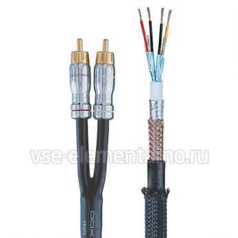 Кабель аудио 2RCA - 2RCA DAXX R88-50 (5 м)