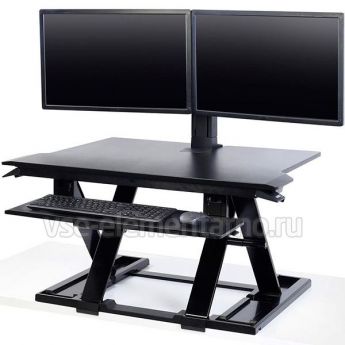 Платформа Ergotron 33-467-921 WorkFit-TX Standing Desk Converter, чёрная