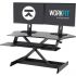 Платформа Ergotron 33-468-921 WorkFit Corner Standing Desk Converter, чёрная