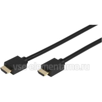 Кабель HDMI-HDMI Vivanco 47158 (1 м)