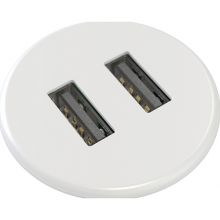 Розетка Kondator 935-PM30WM, встраиваемая, белая