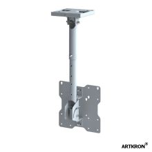 Кронштейн ARTKRON​ DNT-20 (300-500 мм, белый, с фланцем)