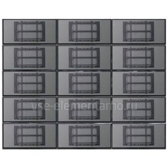Настенный кронштейн для видеостены 3x5 ARTKRON VWBW-F35