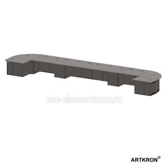 Стол пульт для операторов и диспетчеров ARTKRON Winner-8340