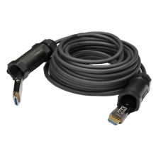 Кабель HDMI-HDMI Qtex HFOC-100A-10 (10 м)