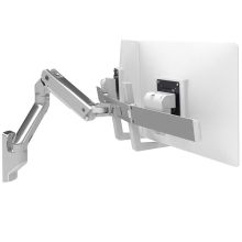 Кронштейн Ergotron 45-479-216, HX Wall Dual Monitor Arm, белый