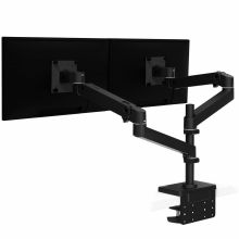 Кронштейн Ergotron 45-690-292, LX Pro Dual Stacking Arm, чёрный