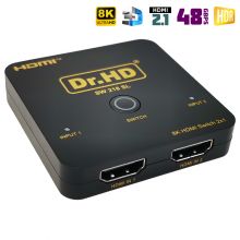 8K HDMI 2.1 переключатель 2x1 / Dr.HD SW 218 SL 8K HDMI 2.1 переключатель 2x1 / Dr.HD SW 218 SL