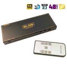 HDMI-свитч 8K переключатель 4x1 / Dr.HD SW 418 SLA (HDMI 2.1)