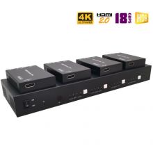 Матричный коммутатор HDMI матрица 4x4 по витой паре / Dr.HD MA 447 EX70