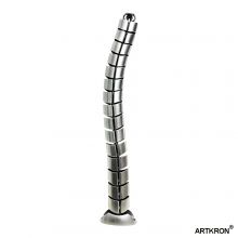 Кабель-канал ARTKRON AKS-25S (серебристый)