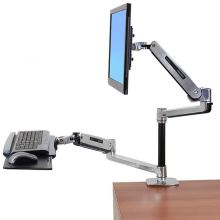 Рабочее место Ergotron 45-405-026, WorkFit-LX, Sit-Stand Desk Mount System